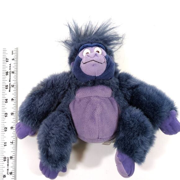 Applause Disney Tarzan Talking Plush Terk Gorilla Ape 8" Works Stuffed Animal - Picture 3 of 3